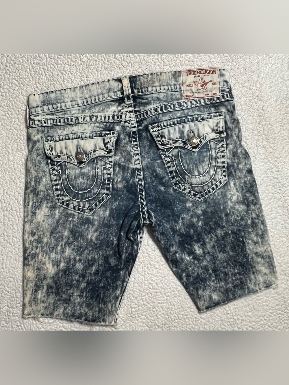 True Religion Ricky Straight Relaxed Fit Shorts